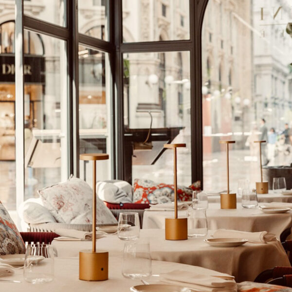 Foto dell'interno del ristorante Savini Milano.