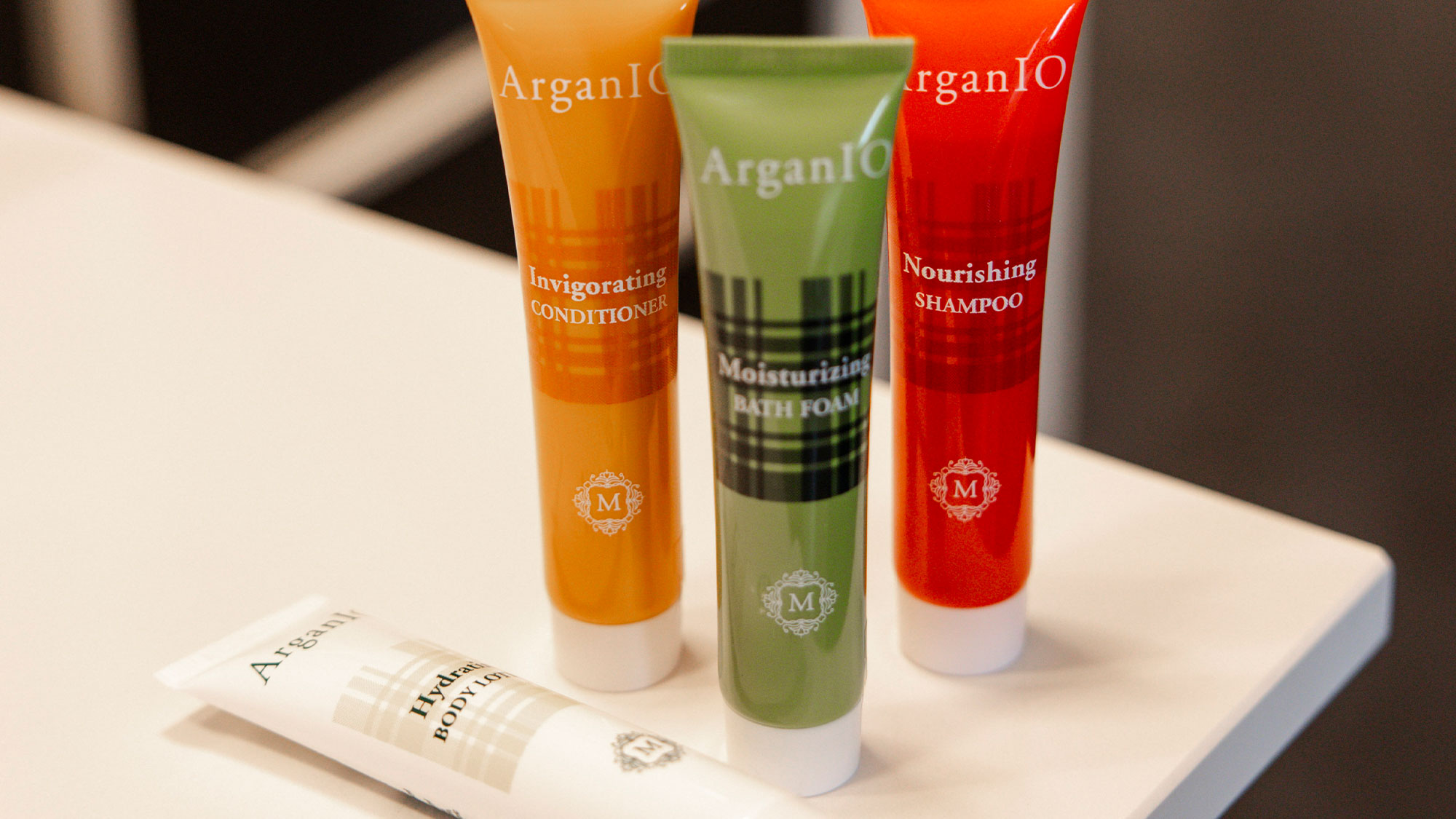 Prodotti Luxury da bagno della Junior Suite del Matilde Boutique Hotel