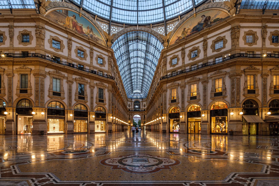 Milano, galleria Vittorio Emanuele